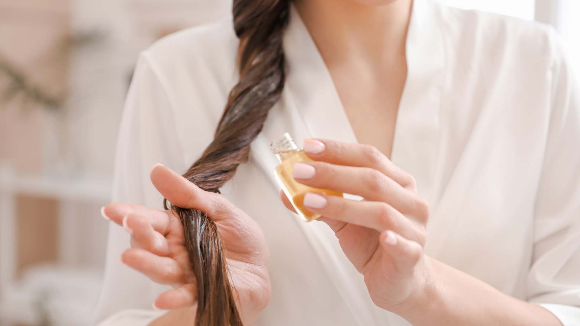 Ätherische Öle: Öl auf Haare
